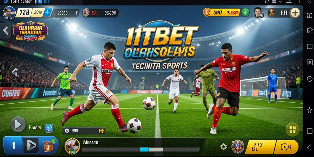 Tampilan gameplay 11TBET yang mendebarkan dengan aksi olahraga yang seru.