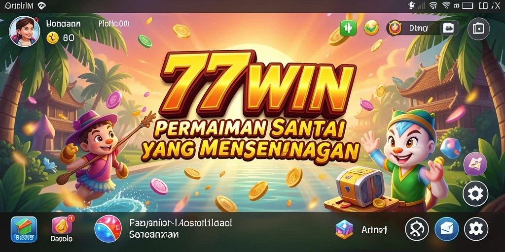 Tampilan gameplay yang menarik dari 777WIN dengan grafik cerah.
