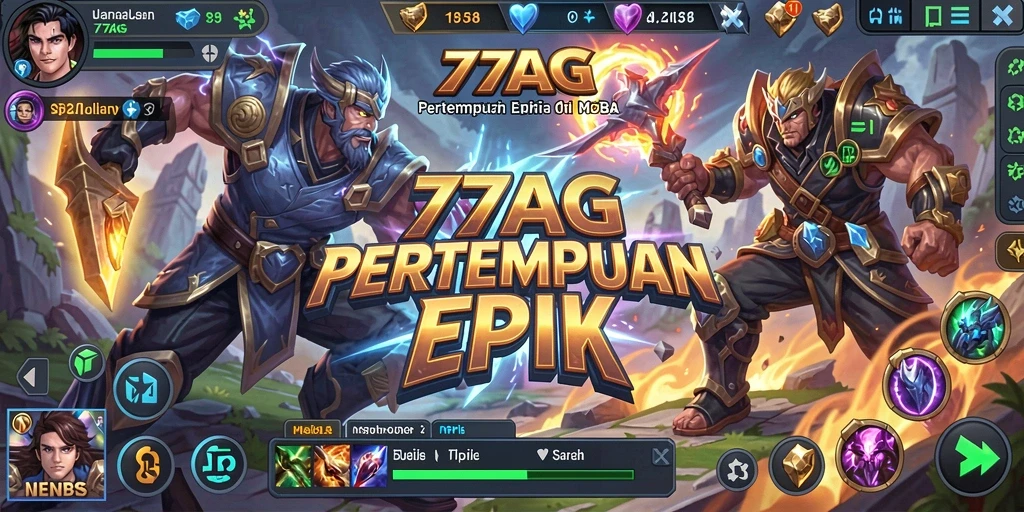 Tangkapan layar gameplay 77AG yang mendebarkan dan penuh aksi.