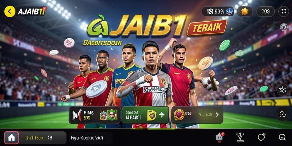 Tangkapan layar menampilkan antarmuka taruhan AJAIB11 dengan berbagai pilihan olahraga.