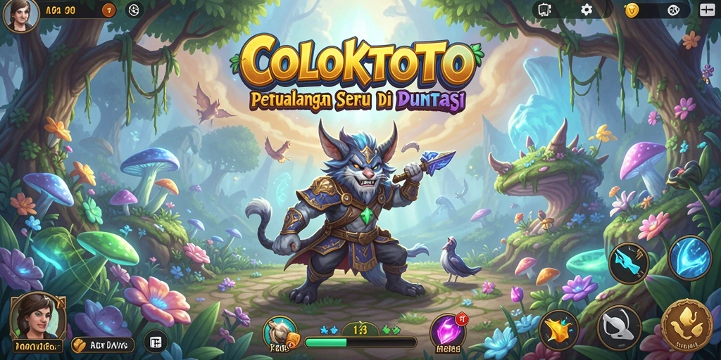 Tampilan gameplay COLOKTOTO yang mendebarkan dan fantastis.