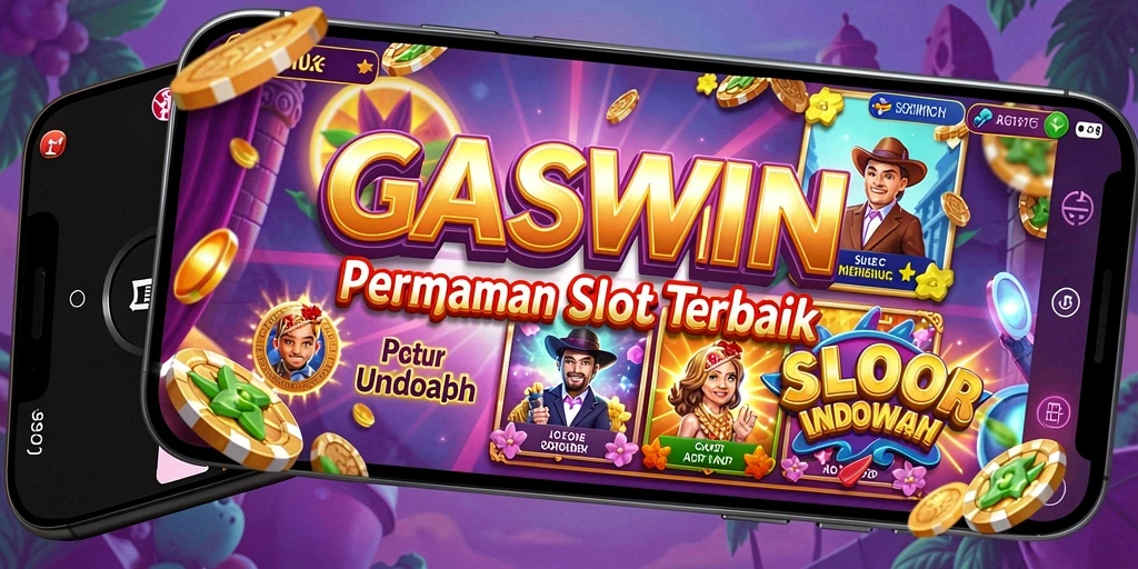 Screenshot utama GASWIN menampilkan gameplay Slot yang seru dan menggiurkan.