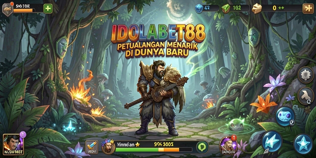 Tampilan gameplay IDOLABET88 yang menakjubkan dan penuh petualangan.