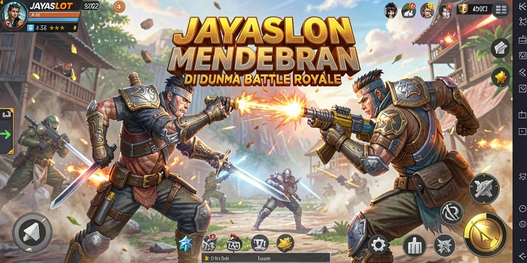 Tangkapan layar gameplay mendebarkan di JAYASLOT dengan pertempuran intens.
