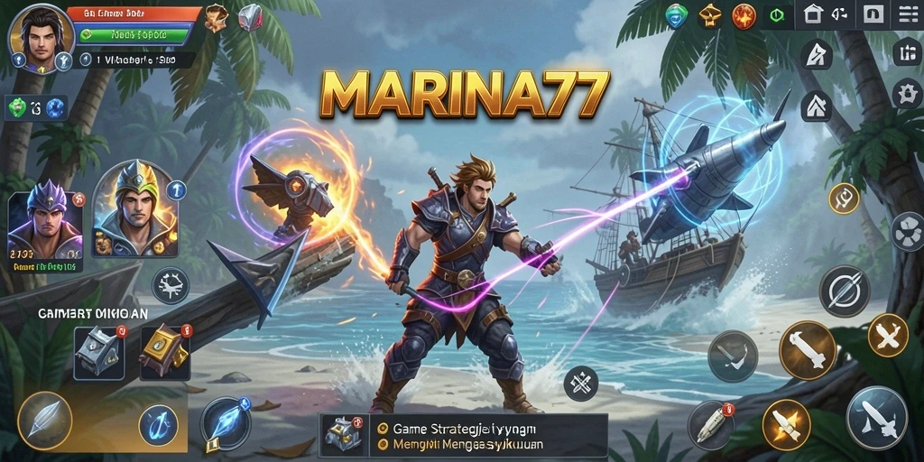 Tangkapan layar menunjukkan aksi mendebarkan dalam gameplay Strategy.