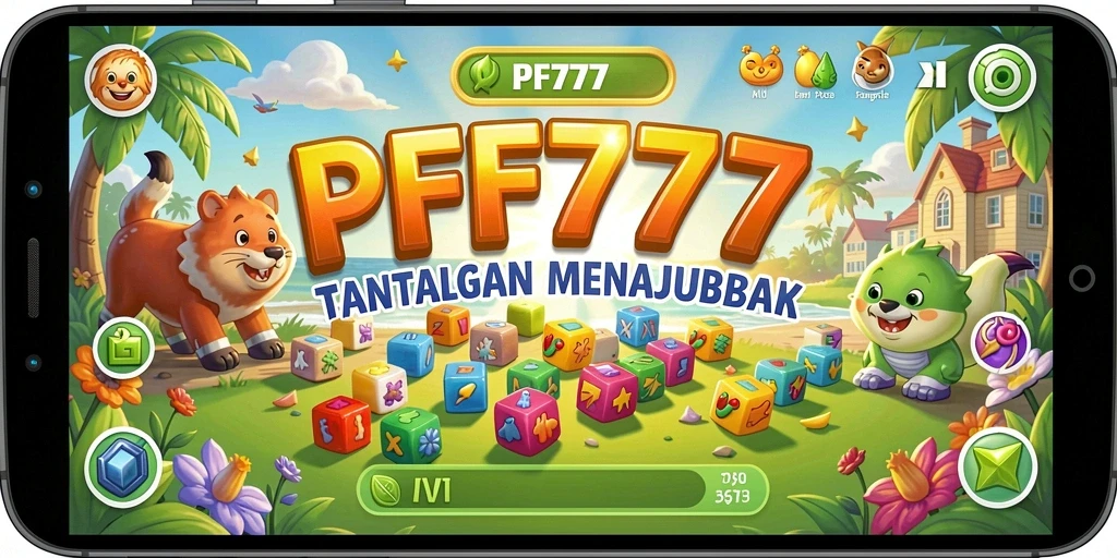 Tampilan gameplay PF777 dengan berbagai teka-teki menarik.