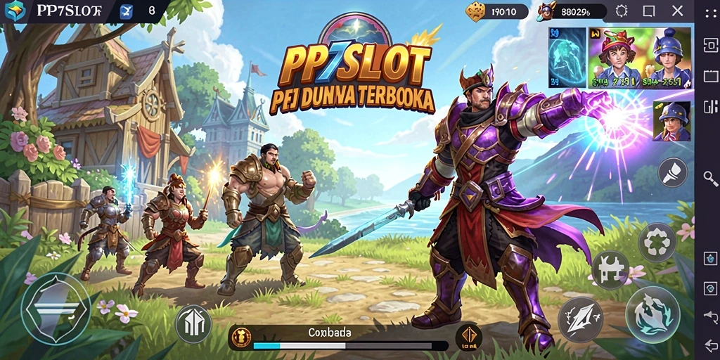 Tampilan gameplay menakjubkan di dunia terbuka PP7SLOT.