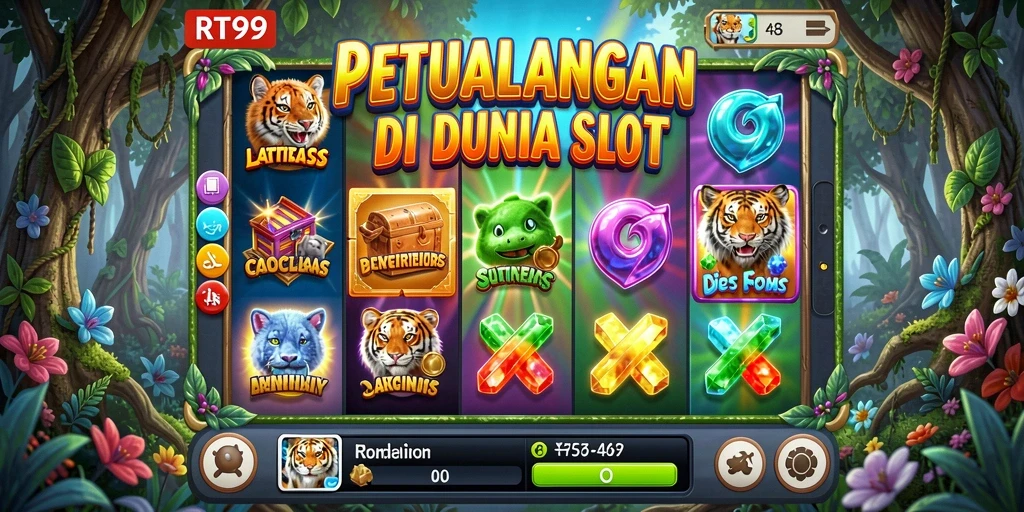 Tampilan gameplay menakjubkan dari RT99 yang penuh warna.