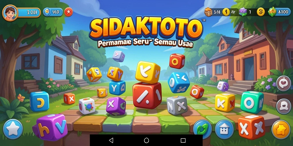 Tampilan gameplay SIDAKTOTO yang menantang dan seru.