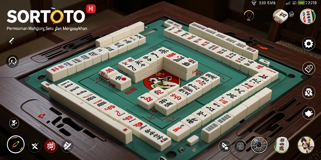 Tampilan gameplay SORTOTO yang menarik dan penuh warna.